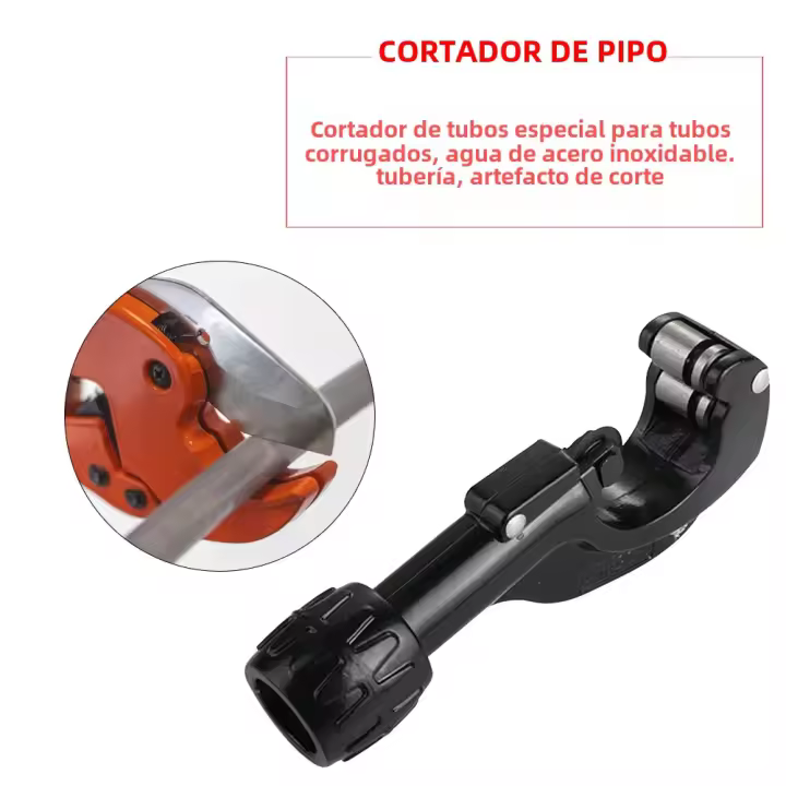 Cortador De Tubos De Acero De Aleación Con Hoja De 3-35mm Herramienta De Corte Para Cobre Acero Inoxidable Tubo De Latón Cortador De Tubos De Latón De Cobre Cortador De Tubos De Latón De Cobre - 1