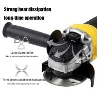 DEWALT DCG405 Máquina De Trabajo Con Corte De 125mm Cabeza Plana Herramienta Sin Batería De Litio 18V Para Perforación De Azulejos - details 1