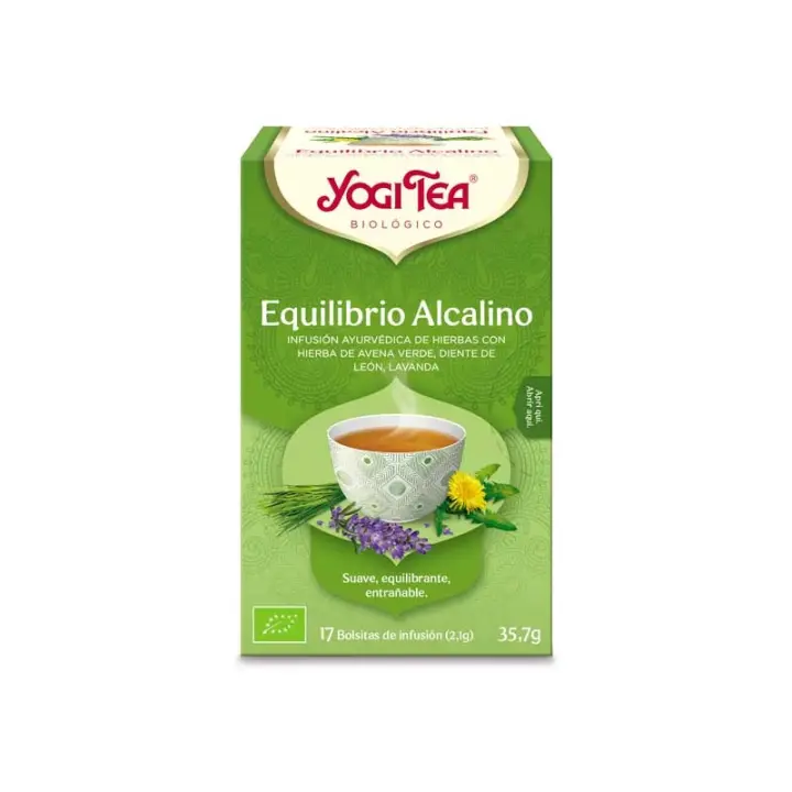 Yogi tea Equilibrio Alcalino 17 filtros Bioclub - 1