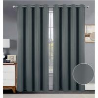 Cortinas Opacas Termicas Aislantes Frio y Calor Cortinas Dormitorio 2 Piezas 140x260 CM Blackout Curtains con Ojales Cortinas Grises Opacas Cortinas para Habitacion Salon Comedor y Dormitorio - details 7