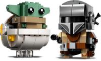EL MANDALORIANO Y EL NIÑO - LEGO BRICKHEADZ 75317 - details 2