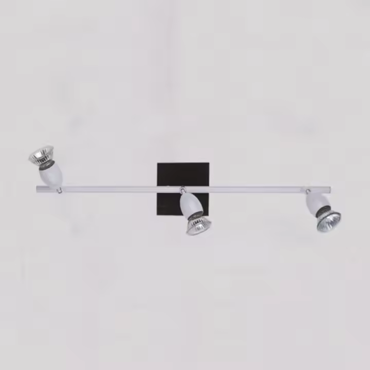 LED7- Plafón de Techo Acero Inoxidable 66-GU1083-3B - Aplique de Techo, Alta Eficiencia, Iluminación, Luz Interior, Luz Exterior, Luz Fría, Decoración, Ofertas de iluminación Herramientas, Tecnología de Iluminación, Lampara de Techo, Electricidad foco - 1