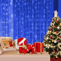 Luces De Cortina LED Con USB Y Control Remoto De 8 Modos Para Decoración De Hogar Pared Ventana Jardín Fiesta Boda Navidad - details 38