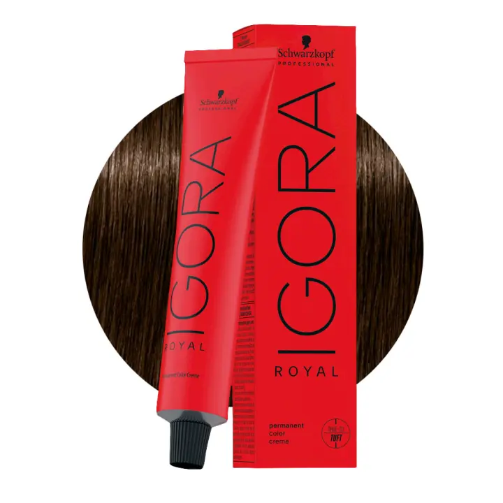 Schwarzkopf Igora Royal 5-00 Marron Claro Natural Extra 60ml - 1