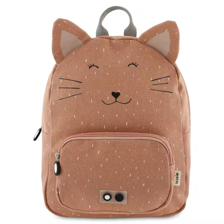 Mochila Escolar Infantil PEQUEÑA Gato Trixie - 25x21x10cm 5L -  100% Algodón - 1