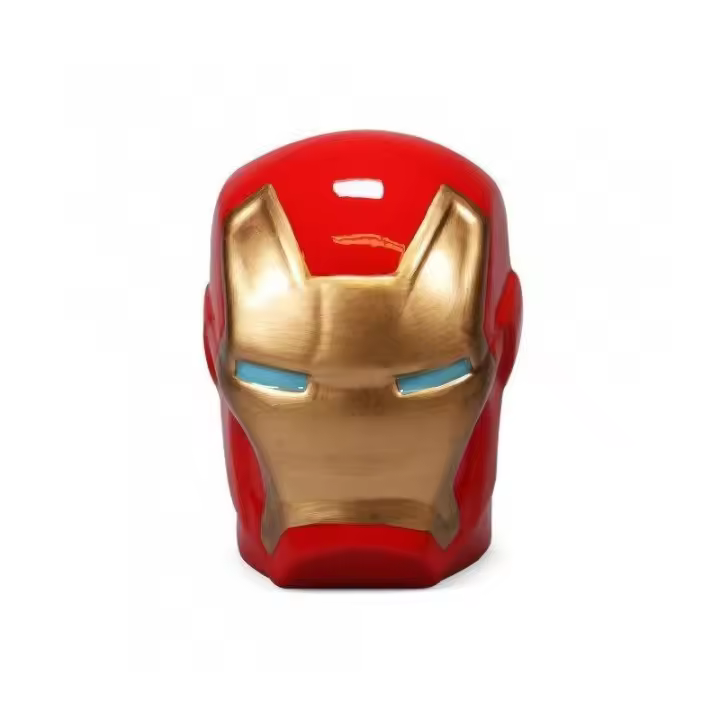 Half Moon Bay - Jarrón Iron Man - Ideal Como Jarrón de Pared - Marvel Original - 15x12cm - 1
