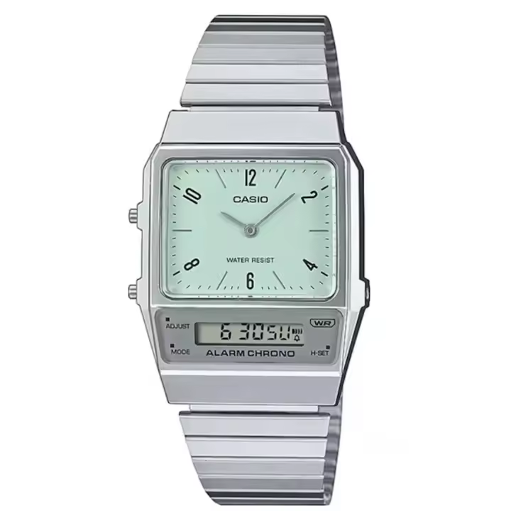 reloj unisex Casio Classic AQ-800E-3A 32.1mm Hora dual alarma cronógrafo - 1
