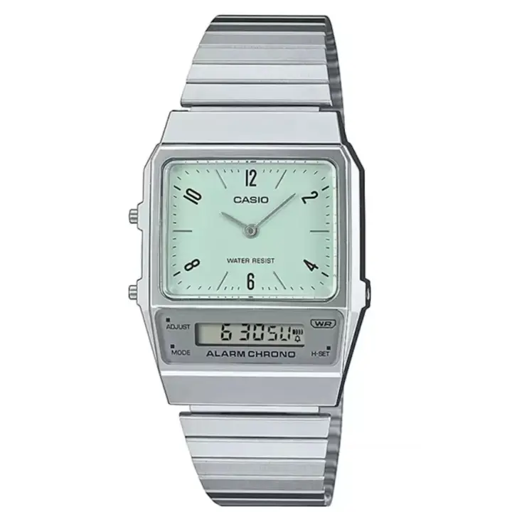 reloj unisex Casio Classic AQ-800E-3A 32.1mm Hora dual alarma cronógrafo - 1