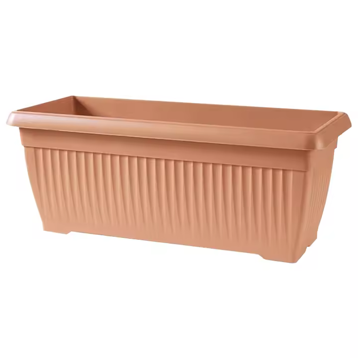 Prosperplast Maceta TERRA 44L - Alta Capacidad - Diseño Moderno - Resistente a la Intemperie - 1
