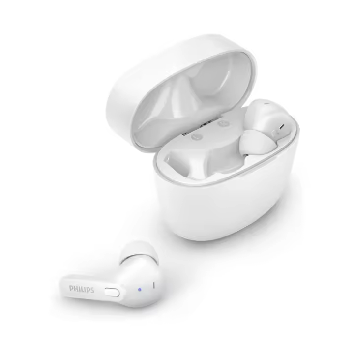 PHILIPS TAT2206/00 Auriculares Bluetooth con Micrófono/Resistentes a Salpicaduras y Sudor, 18h de Reproducción, Ajuste Cómodo/Auriculares Inalámbricos/Earbuds - 1
