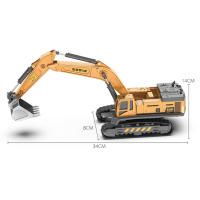 Juguetes Para Niños Camión Miniatura De Aluminio Excavadora Bulldozer Y Grúa Modelo De Vehículo De Tierra Metal Juguete Educativo Para Niños - details 11