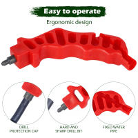 2Pcs 4mm Tubería De Derrame Con Punzón Para 16/20/25mm PE Tubo Herramientas De Perforación Para Riego De Jardín Accesorios De Conexión De Agua Adaptadores Y Juntas - details 4