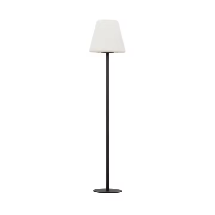 Ledkia Lámpara de Pie Exterior de Metal LED Solar Larso - 1