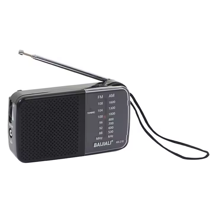 Mini Radio Digital Portátil Con Altavoz Integrado SW/AM/FM Batería Operada Antena Telescópica Para Uso Emergente Interior Y Exterior - 1