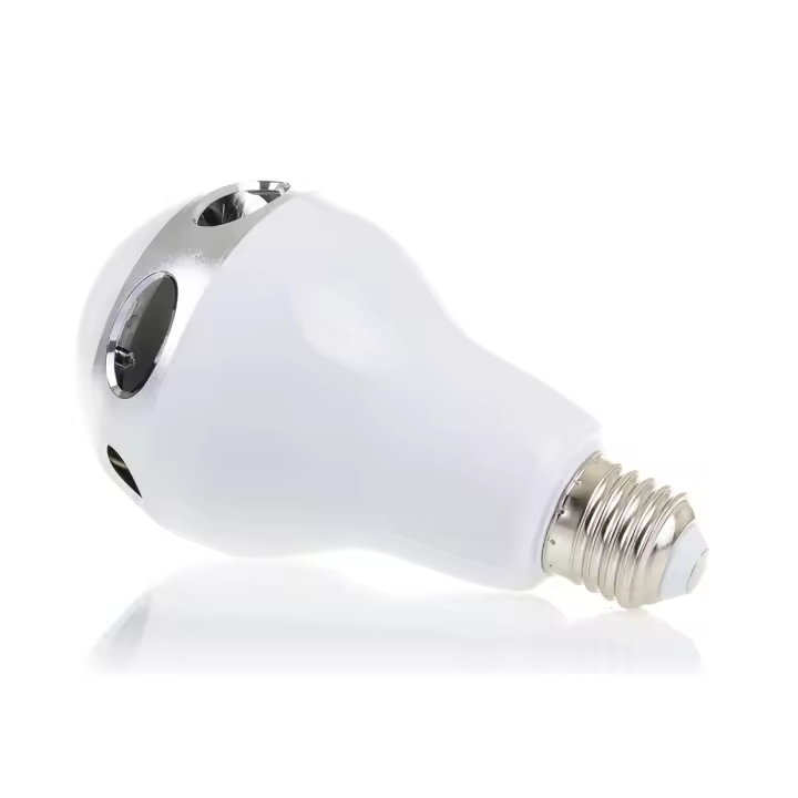 Altavoz Bluetooth Diseño bombilla con iluminación BT5 15x8x8cm - 1