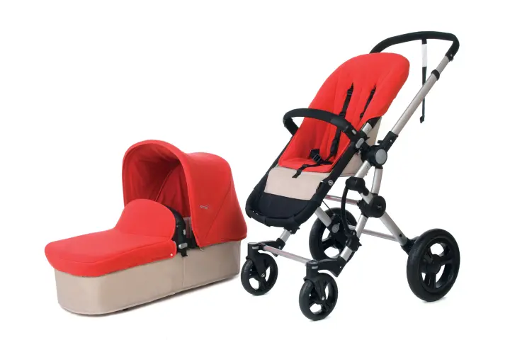 SET CARRITO  Y SILLA POLAR BABY ACE   ROJO  NO ES UN COCHECITO - 1