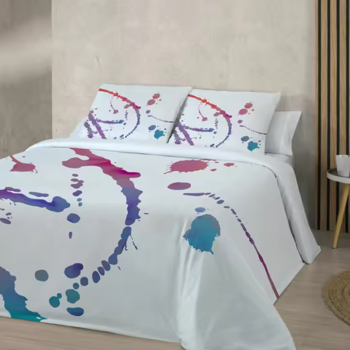 Pierre Cardin - Juego de funda nórdica Pierre Cardin WARHOL Multicolor Cama de 150 2 Piezas 3 Piezas - 1