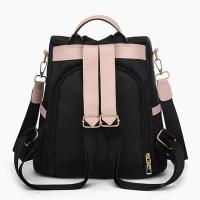 Mochila Casual Para Mujer Impermeable De Nylon Multifuncional Con Gran Capacidad Y Antirrobo Estilo Escolar Bolso De Hombro - details 3