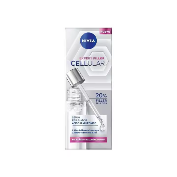 NIVEA Hyaluron Cellular Expert Filler Sérum Rellenador Ácido Hialurónico 30ml - 1