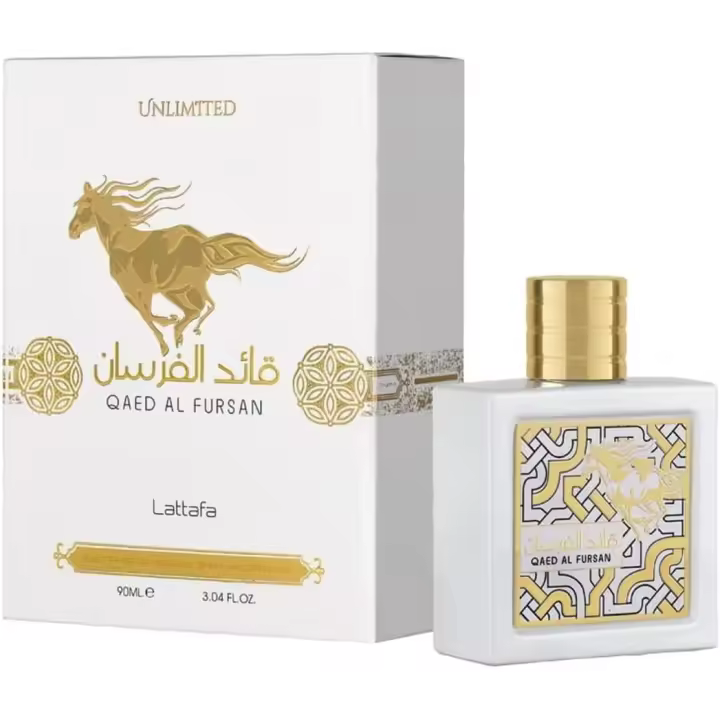Lataffa Qaed Al Fursan Unlimited 90 ml Eau de Parfum de Lattafa White Edition Parfum Oriental para hombre y mujer - 1