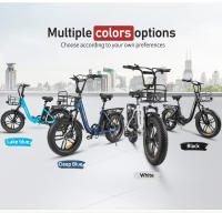 Bicicleta Eléctrica plegable samebike c05pro 36V 13ah Katería extraible 20*4,0 Grasa ebike 7 bicicleta urbana - details 2