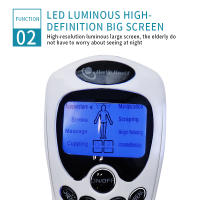 Masajeador Eléctrico De Acupuntura Con 8 Modos Terapia Meridiana Digital LCD Alivio Del Dolor Estimulación Muscular Kit De Terapia EMS - details 8