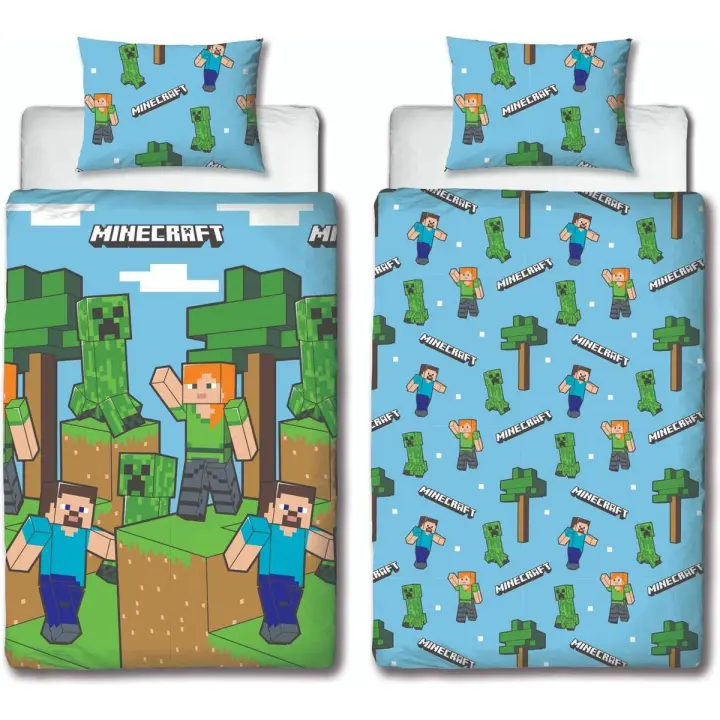 Ropa de Cama Minecraft  "Épica" 140 x 200 cm - 1