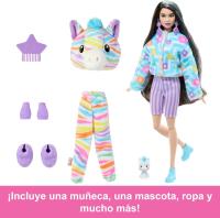 Barbie Cutie Reveal Sueños de Colores Cebra Mattel HRK39 - details 3