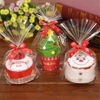 Toalla De Mano Navideña Roja Con Santa Claus 1/3pcs Regalo De Año Nuevo Suave Para Lavar La Cara Y Las Manos Uso Doméstico En Baño - details 0