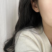 Pendientes De Crystals Zirconia Para Mujer 1Pareja De Estilo Helix Y Bone Nail Piercing En Acero Inoxidable Joyería De Regalo - details 8
