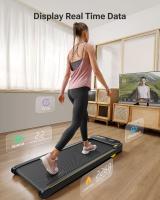 Caminadora UREVO Spacewalk E4 URTM026, velocidad de 1-6KM/h, carga máxima de 120 kg, área de caminata de 102*38 cm, doble absorción de impactos, pantalla LED. - details 5