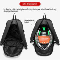 Mochila De Motocicleta Impermeable Para Hombres Y Mujeres Gran Capacidad Para Viaje Resistente Al Agua Bolsa De Viaje Para Motorista - details 18