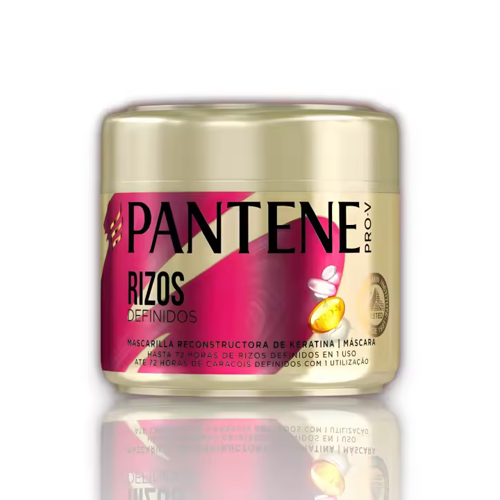 Pantene Pro-V - Mascarilla Rizos Definidos 300ml + Keratina. - 1