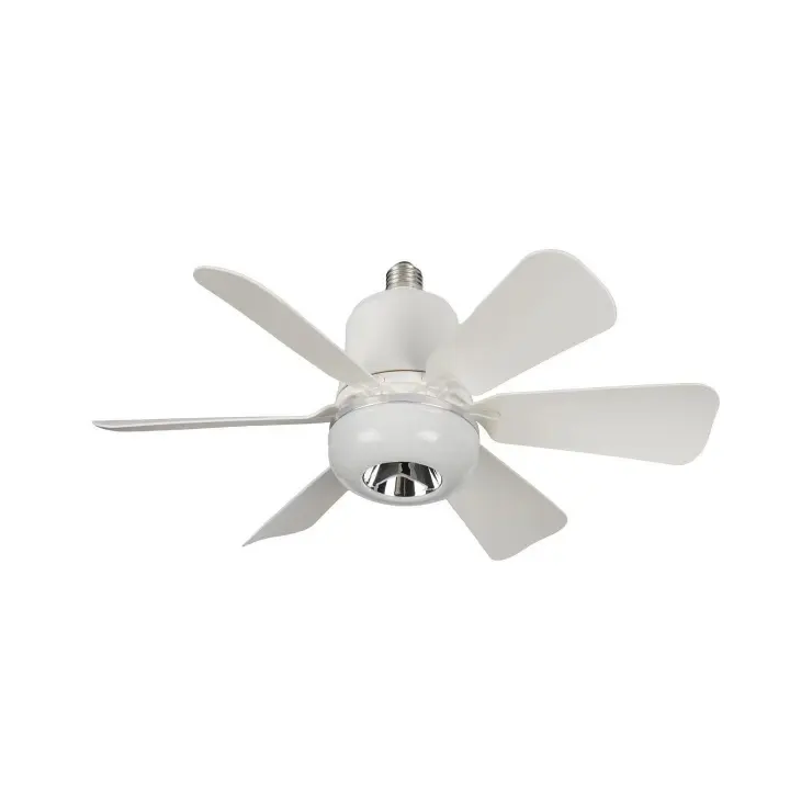 Ventilador de techo con luz y mando a distancia Silencioso - Lámpara de techo Salón techo temporizado Ventilador de techo de una sola luz Verano/Invierno Para Dormitorio Cocina Comedor - 1