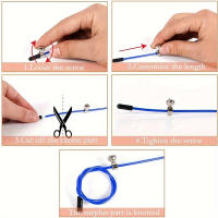 Banda De Saltar De Acero Con Rodamientos Equipo Deportivo De Fitness Aleación De Aluminio Para Entrenamiento Estudiantes Secundarios Ejercicio De Muslos Piernas Y Abdomen - details 5