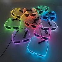 Gafas LED Iluminadas 1PC Gafas De Noche Para Fiesta Suministros De Brillo Para Niños Y Adultos Favoritos De Fiesta - details 2
