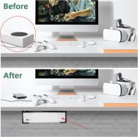 Soporte De Metal Para Escritorio Compatible Con Xbox One S/X Soporte De Computadora Bajo Escritorio Organizador De Almacenamiento - details 0
