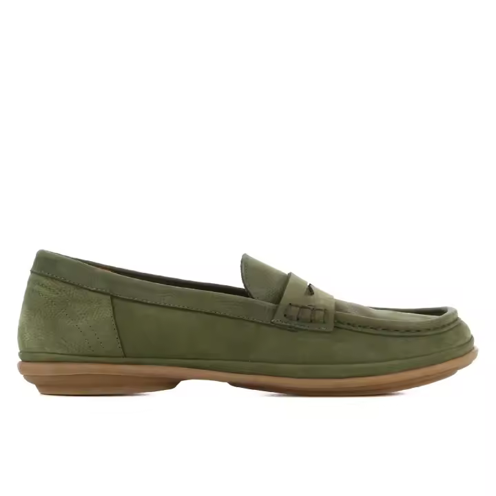 CASAS COLLECTION Mocasines Planos MULTI de color Caqui - 1