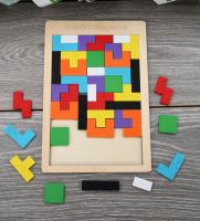 Puzzle De Madera Ruso Juego Educativo Para Bebés Identificación De Colores Y Formas Juguetes Para Niños De 3 a 12 Años Regalos De Navidad - details 1