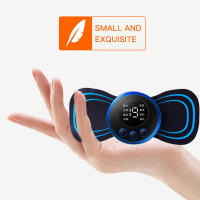 Masajeador Eléctrico De Cuello Con Pantalla LCD Masa Corporal Con 8 Modos Pulso Estimulador Muscular Portátil Con Control Remoto - details 4