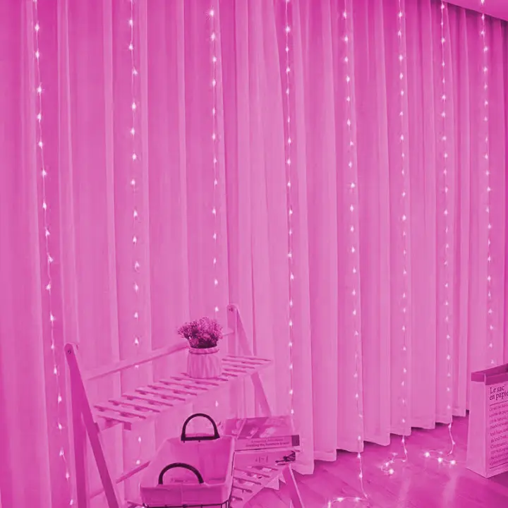 Luz De Cortina LED Con Cableado USB Y Control Remoto Para Decoración De Navidad Regalo Ideal Para Casa Dormitorio Fiesta Año Nuevo 2025 - 1