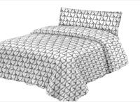 Juego de sábana,juego para cama 105cm,set de 3 Piezas, 1 encimera , 1 sábana bajera ajustable, 1 fundas de almohada, 100% poliéster, transpirable.CXJF - details 1