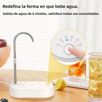 Bomba Eléctrica De Agua Para Beber Dispensador Automático Para Botella De Agua De Galón Portable Para Uso Doméstico Y Oficina Agua Fría - details 2