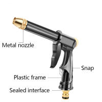 Pistola De Agua Portátil De Alta Presión Para Limpieza De Coches Máquina De Lavar Jardín Riega Rojita Espuma Pistola Venta Al Por Mayor - details 5