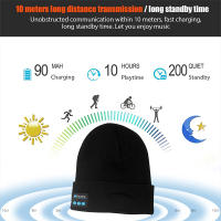 Gorro De Invierno Unisex Con Auriculares Bluetooth Warm Sports Wireless Earphones over the Ear Dynamic Style Para Hombres Y Mujeres - details 3