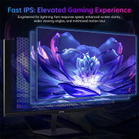 KTC Monitor Gaming 24 Pulgadas H24F8, 180Hz, FHD 1920 x 1080 Fast IPS Vertical Monitor, 1ms, HDR10 133% sRGB, FreeSync Computer Monitor, VESA 100 * 100, Luz azul baja, DP, HDMI, For FPS MOBA RPG MMORPG RTS Gaming - details 1