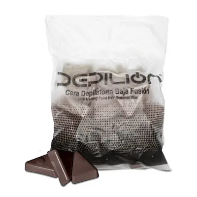 Cera en Pastillas para Depilación (Chocolate) - 1Kg - Depilion - Vendido por Beauty World Distributor - 1