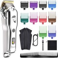 Cortapelo Profesional Cortapelo Hombre Cortapelo Cortabarba Cortapelo de Precisión Cortapelo Largo Hombre Impermeable IPX7 - details 0