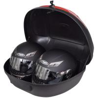 vidaXL Baúl para motos 2 cascos 72 L Maleta moto - details 1