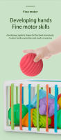 Juguete De Rompecabezas Deportivo Para Niños En Cubos De Color Bloque Para Coordinación Ocular-Motorial Juguetes Educativos Para Bebés - details 3